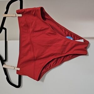 NWT Cupshe Burnt Orange Swimsuit Bikini Bottom Medium